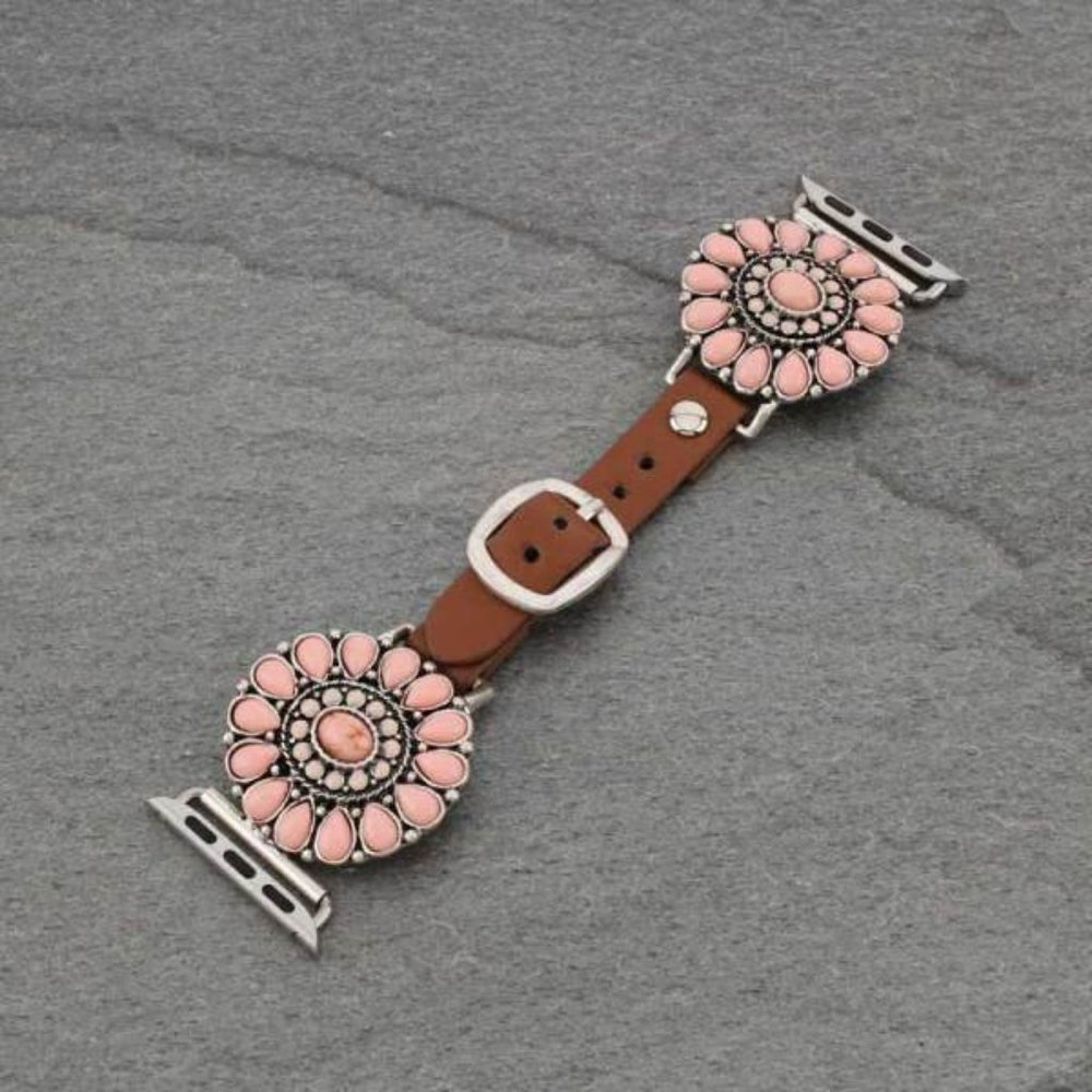 Western Style Apple Watch Leather Bands